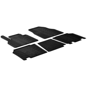 Tapetes de Borracha Renault Kangoo 2008-2021 & Mercedes Citan 2012-2021 (TK profile 5 Tapetes)