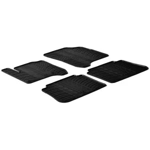 Tapetes de Borracha Citroen C3 Picasso 2009- (T profile 4 Tapetes + Clips de encaixe)