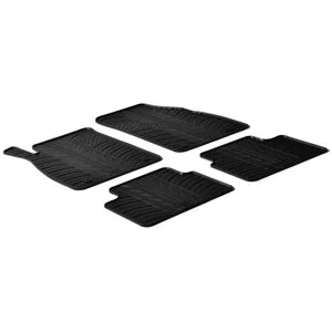 Tapetes de Borracha Opel Insignia 2008-2013 (T profile 4 Tapetes + Clips de encaixe)