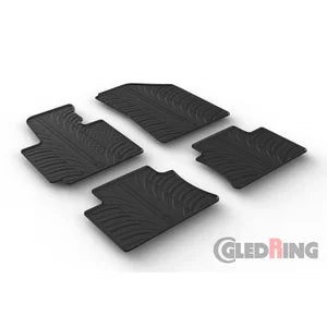 Tapetes de Borracha Kia Soul 2014- (T profile 4 Tapetes)