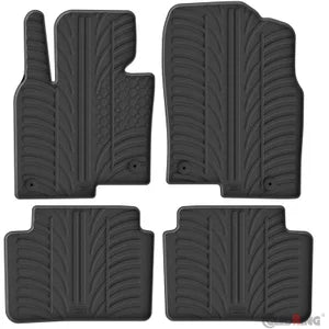 Tapetes de Borracha Mazda CX-5 6/2017- (T profile 4 Tapetes + Clips de encaixe)