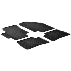 Tapetes de Borracha Hyundai Accent / Kia Rio 2005- (T profile 4 Tapetes)