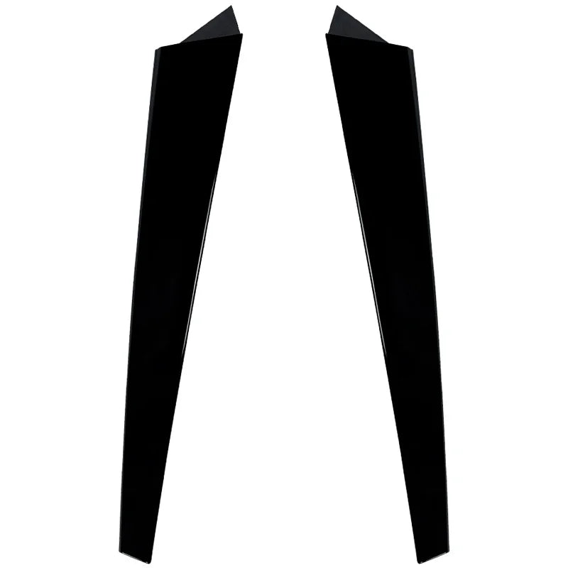 Conjunto spoilers laterais vidro traseiro para Audi A3 (8V) Sportback S-Line 2012-2020 (ABS Glossy Black)