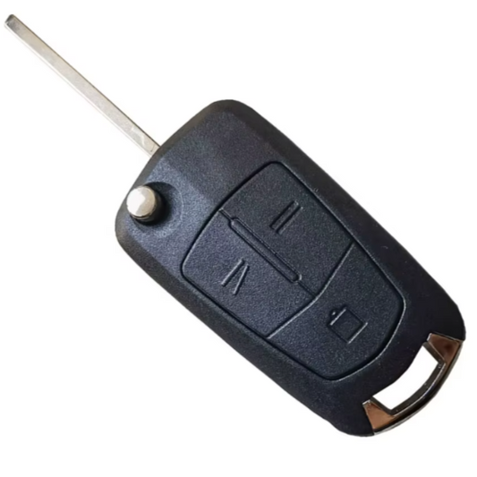 Opel Carcaça chave retrátil 3 botões lamina HU100