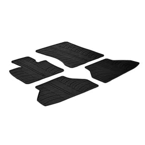 Tapetes de Borracha BMW X6 2008-2014 (T profile 4 Tapetes + Clips de encaixe)