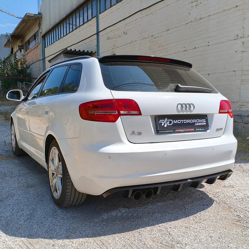 Difusor Traseiro Audi A3 8P Sportback incl. S-line 2008-2012