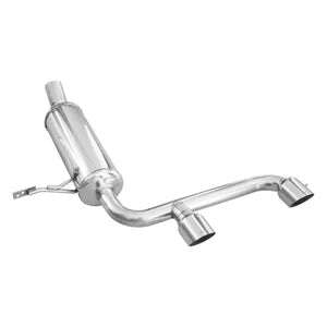 Panela InoXcar Renault Megane II 2.0 16V RS Turbo 225hp 2004- Ø 60 Central 2x80mm Racing