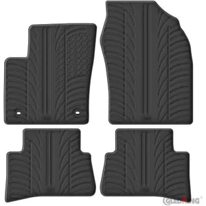 Tapetes de Borracha Toyota C-HR 2016-2023 (T profile 4 Tapetes + Clips de encaixe)