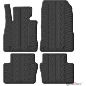 Tapetes de Borracha Mazda 2 11/2014- (T profile 4 Tapetes + Clips de encaixe)