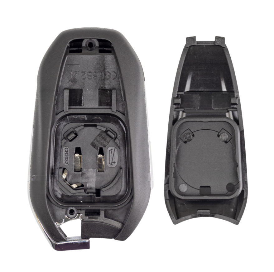 Chave de emergência e Carcaça SmartKey Citroen Peugeot Luz