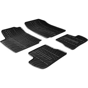 Tapetes de Borracha Citroen C2 2003- (T profile 4 Tapetes)