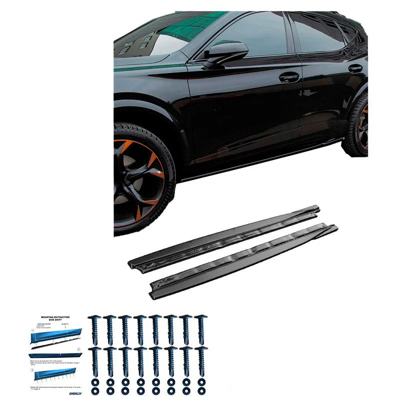 Saias Laterais Cupra Formentor 2020-2024 & Facelift 2024- - Gloss black