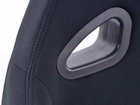 Conjunto 2 Backets Sport Preto / Azul