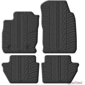 Tapetes de Borracha Ford Ecosport Facelift 11/2017- (T profile 4 Tapetes + Clips de encaixe)