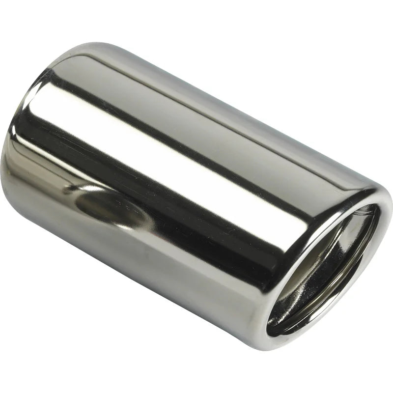 Ponteira de Escape AutoStyle em Inox Redonda Ø80xL145mm