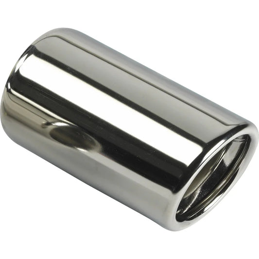 Ponteira de Escape AutoStyle em Inox Redonda Ø80xL145mm