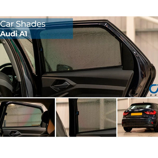 Kit de cortinas (portas laterais traseiras) para Audi A1 Sportback (GBA) 2018- & City Carver (GBH) 2019- (2 peças)