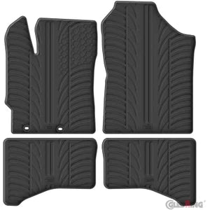 Tapetes de Borracha Toyota Yaris Hybrid 5 portas 2012-2017 & 2017-2020 (T profile 4 Tapetes + Clips de encaixe)