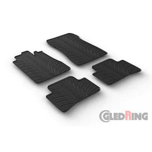 Tapetes de Borracha Mercedes C-Class W202 1993-2000 (T profile 4 Tapetes)