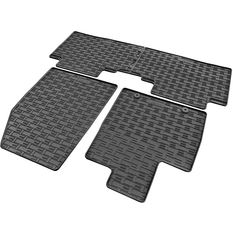 Tapetes de Borracha BYD Atto 2 EV 2024- 4 Tapetes + Clips de encaixe
