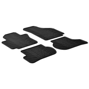 Tapetes de Borracha Volkswagen Golf VVI Plus 2009- / Seat Toledo 2005-2012 (T profile 4 Tapetes + Clips de encaixe)