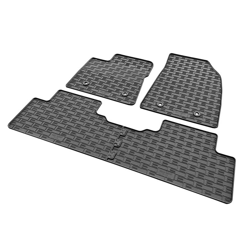 Tapetes de Borracha MG 5 (EV) SW 2020- (4-peças + sistema de fixação) CIKCAR
