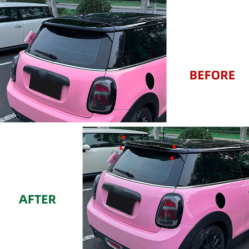 Spoiler Aileron Mini one Cooper S F55 F56 2013-2024 Excl. JCW/GP (ABS Glossy Black) (Cópia)