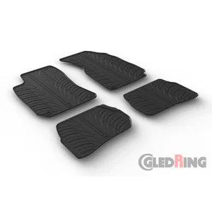 Tapetes de Borracha Volkswagen Passat 3B/3BG 1996-2004 (T profile 4 Tapetes + Clips de encaixe)
