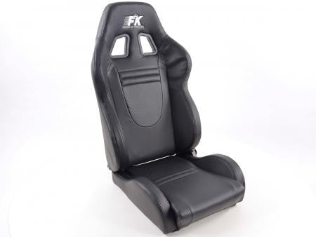Conjunto 2 Backets Racecar Napa Preto