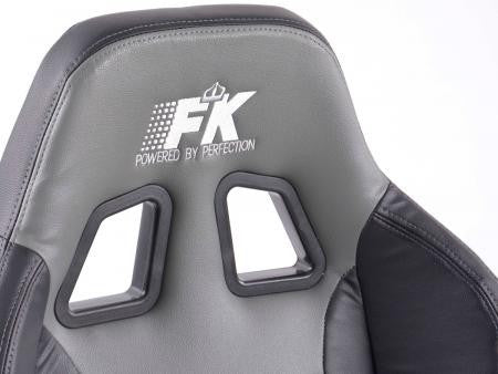 Conjunto 2 Backets Racecar Napa Preto / Cinza