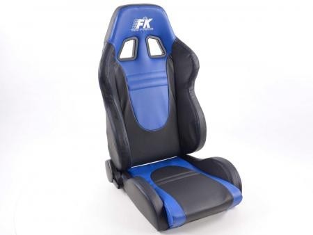 Conjunto 2 Backets Racecar Napa Preto / Azul