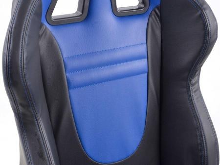 Conjunto 2 Backets Racecar Napa Preto / Azul