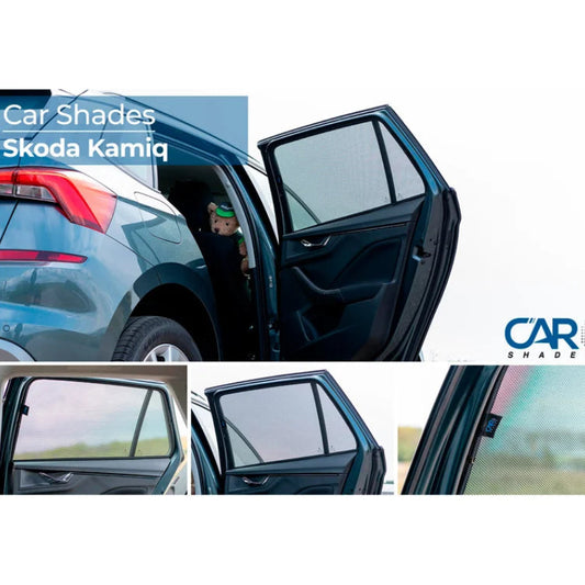 Kit de cortinas (portas laterais traseiras) para Skoda Kamiq 2019- (2 peças)