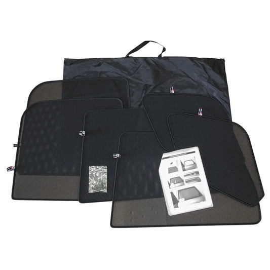 Kit de cortinas (portas laterais traseiras) para Chevrolet Captiva 5 portas 2011-2016 (2 peças)