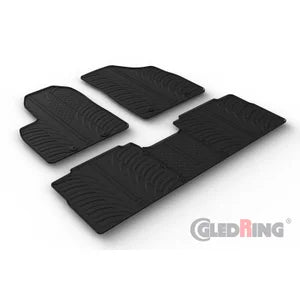 Tapetes de Borracha Forthing U-Tour 2023- (T profile 5 Tapetes + Clips de encaixe)