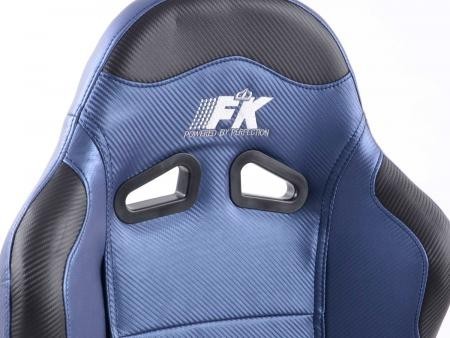 Conjunto 2 Backets Spacelok Carbon Azul