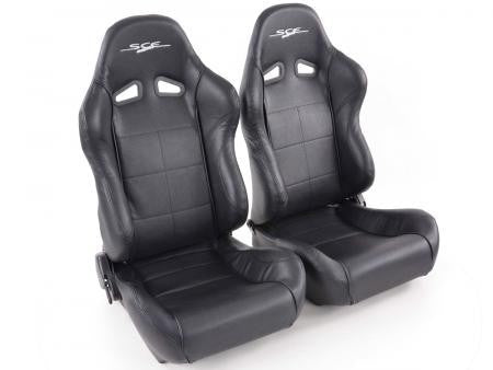Conjunto 2 Backets SCE-Sportive 1 Napa Preto
