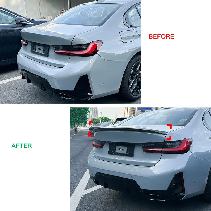Spoiler Aileron Traseiro para BMW 3-Series G20 Sedan 2019- (ABS Glossy Black)