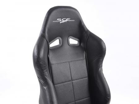 Set of 2 SCE-Sportive 2 Black Napa Backpacks