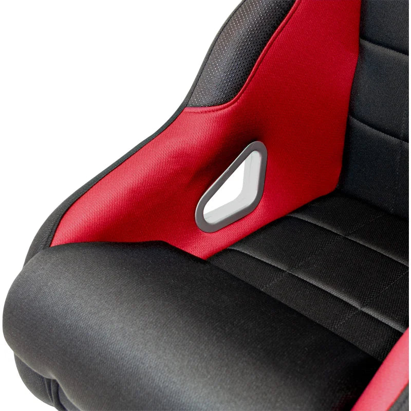 Banco Desportivo Backet K5 Preto/ Vermelho