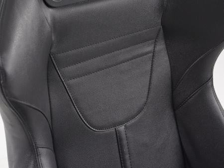 Set of 2 Atlanta Napa Black Backpacks