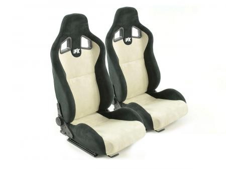 Set of 2 Columbus Napa Beige/Black Backpacks