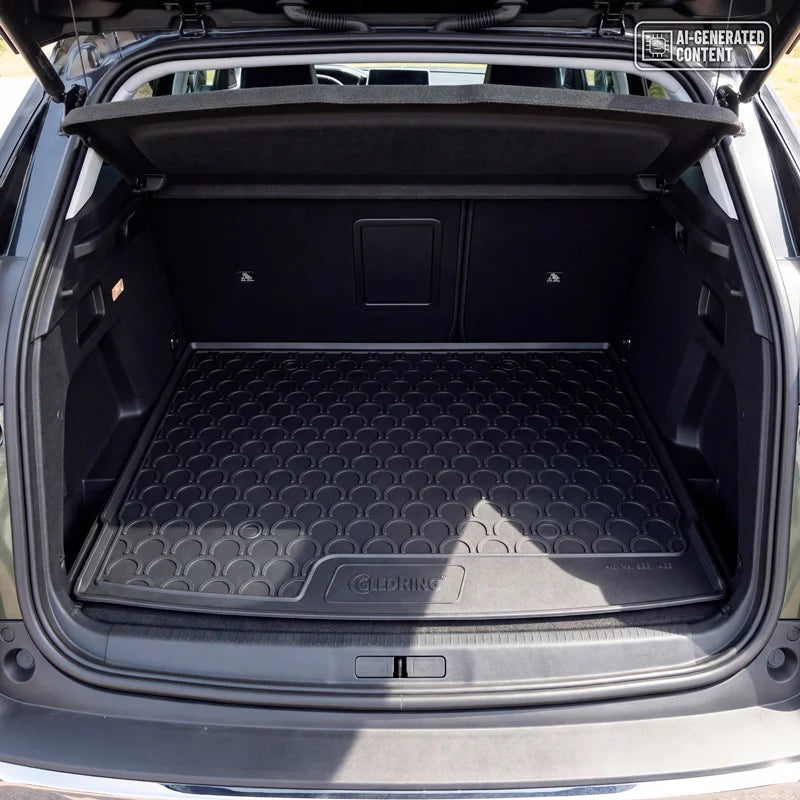 Tapete Bagageira de Borracha Peugeot 3008 III Hybrid & Plug in Hybrid 2024- (Piso Superior)