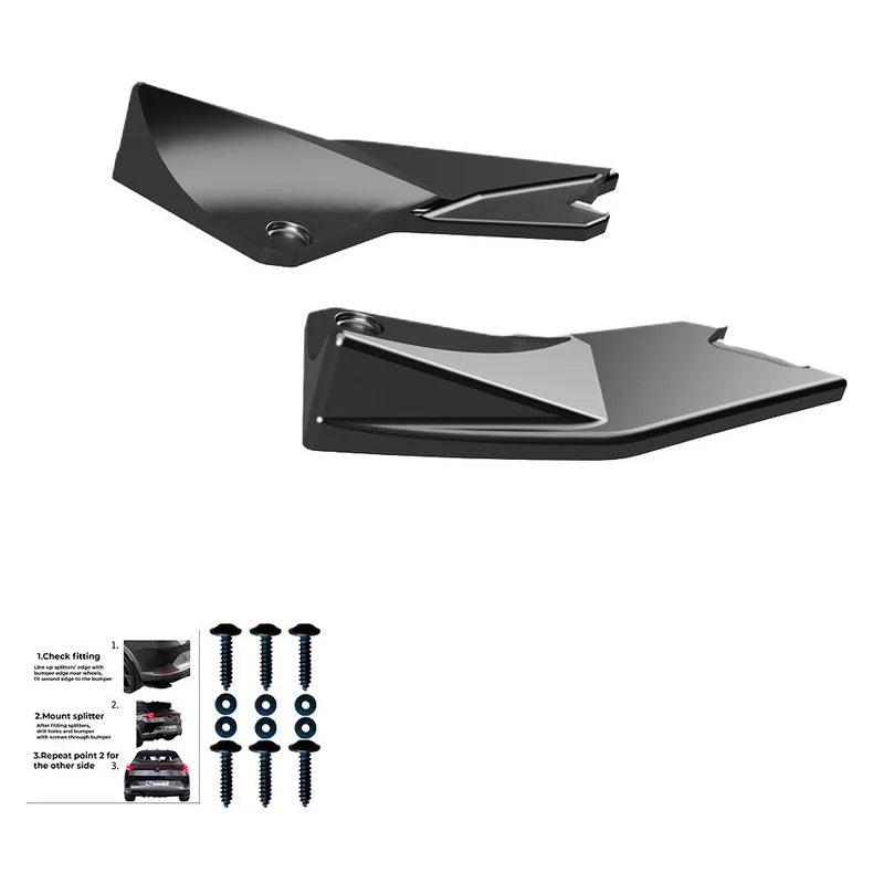 Difusores Traseiros Cupra Formentor 2020-2024 & Facelift 2024- - Version 3 - Gloss black