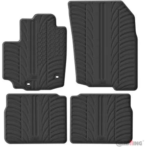 Tapetes de Borracha Suzuki SX4 S-Cross 2022- (T profile 4 Tapetes + Clips de encaixe)