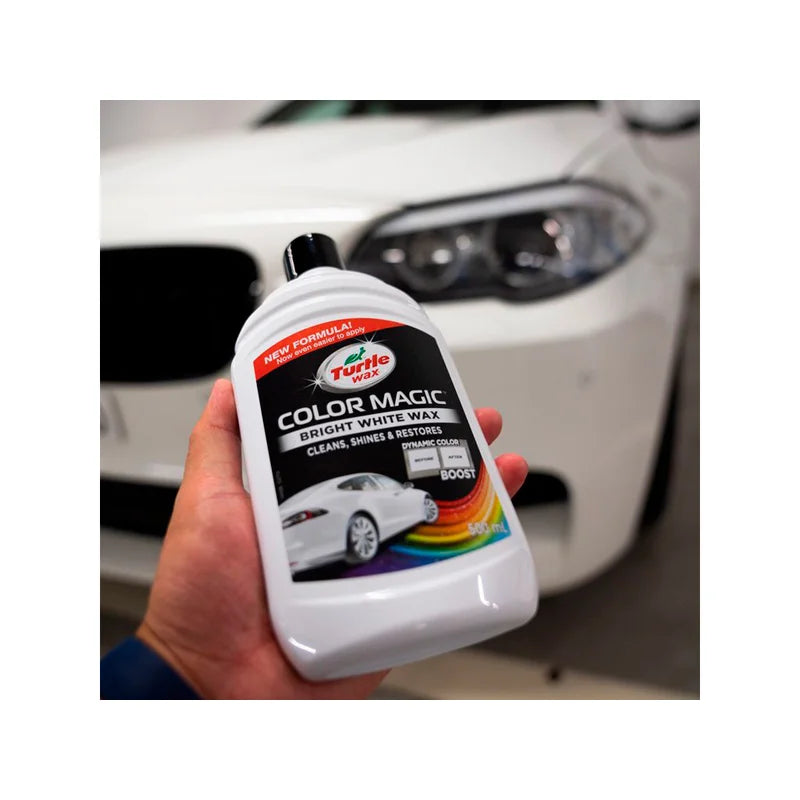Turtle Wax polimento Color Magic - Bright White Car Polish 500ml