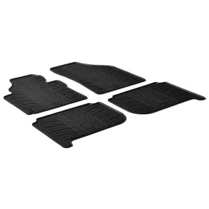 Tapetes de Borracha Volkswagen Touran 2003-2015 (T profile 4 Tapetes + Clips de encaixe)