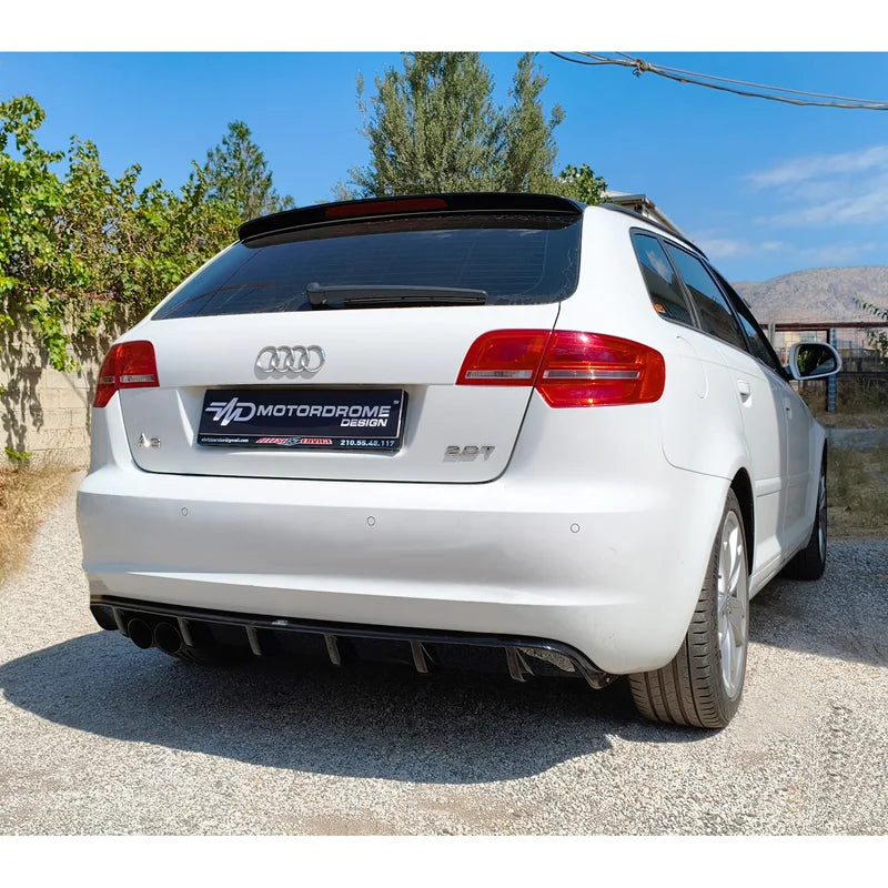 Difusor Traseiro Audi A3 8P Sportback incl. S-line 2008-2012