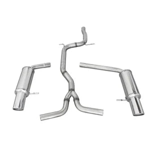 Panelas Finais e Linha InoXcar Audi A4 B8 Avant 2.0TFSi/3.2 V6 2WD 2008- Left/Right 100mm X-Race