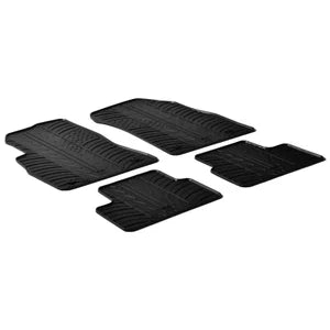 Tapetes de Borracha Chevrolet Cruze 2009- (T profile 4 Tapetes + Clips de encaixe)